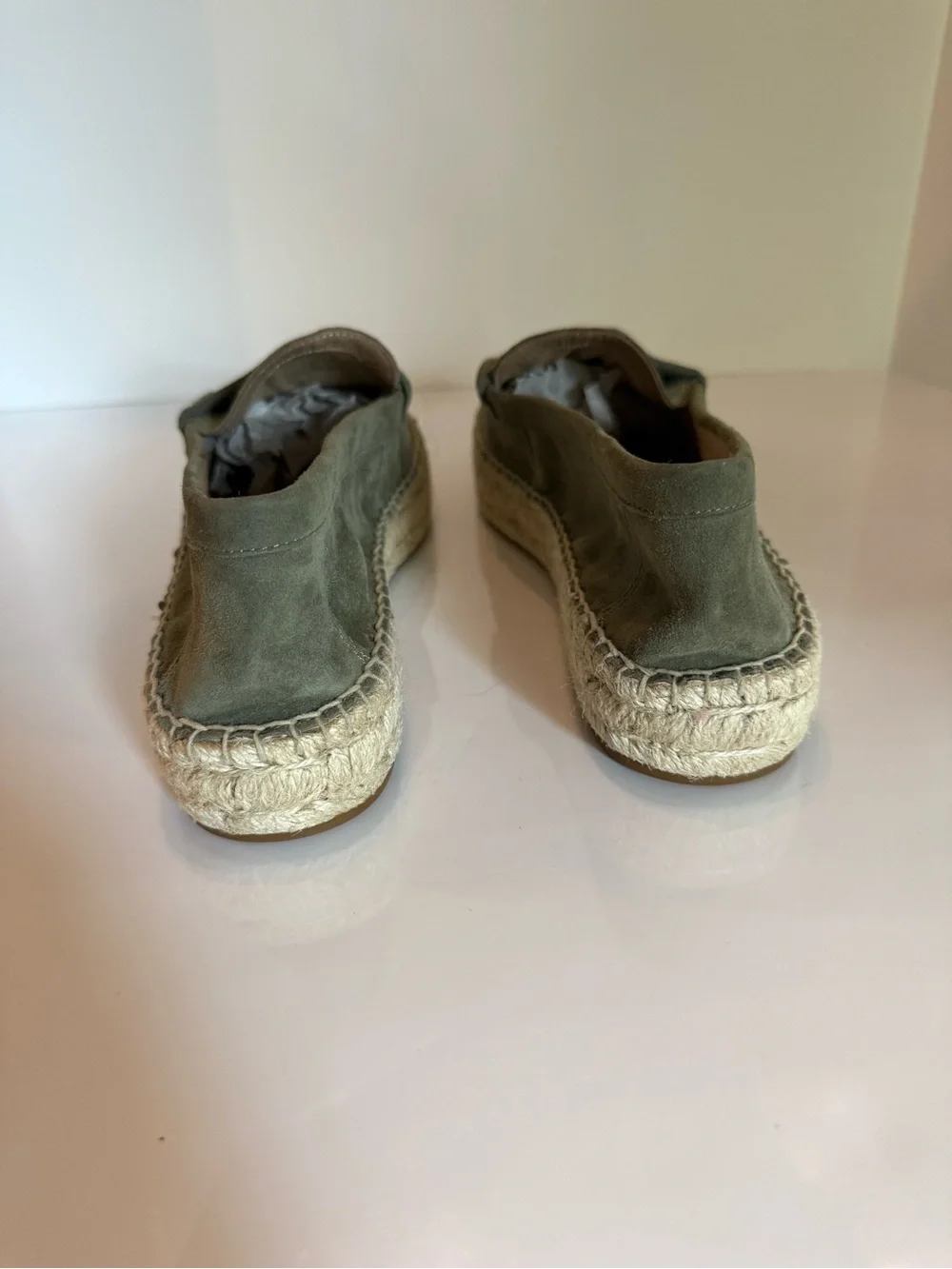 Lauren Ralph Lauren suede upper